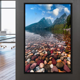 Colored Pebbles - Lucas Moore - NicheCanvas