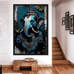 Wise Ganesha - NicheCanvas