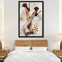 Heels and Pearls - Vizahn Burger - NicheCanvas