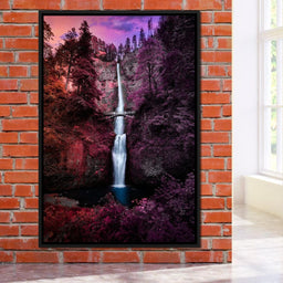 Colorful Falls - Lucas Moore - NicheCanvas