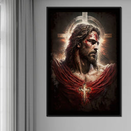 Floral Cross 08 - Neal Hackett - NicheCanvas