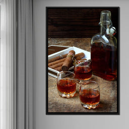 Cigars & Cognac - NicheCanvas