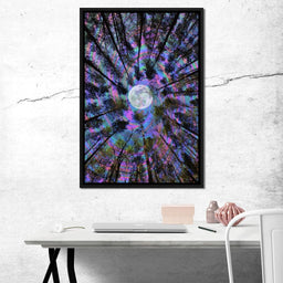 Moon Swirl - Cajuca - NicheCanvas