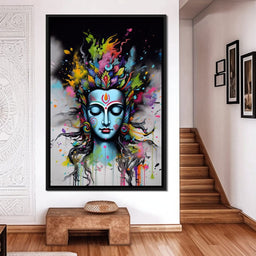 Heavenly Shiva - NicheCanvas