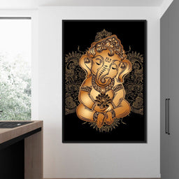 Baby Ganesh - NicheCanvas