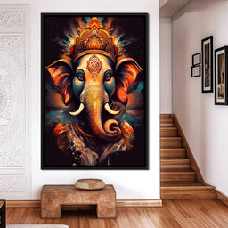 Ganesha's Blessing - NicheCanvas