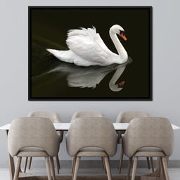 Swan - Ben Heine - NicheCanvas