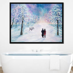 Winter Walk - NicheCanvas