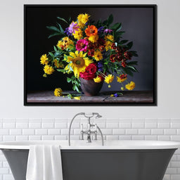 Sunflower Bouquet - NicheCanvas
