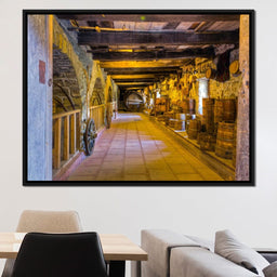 Inside the Old Barn - NicheCanvas