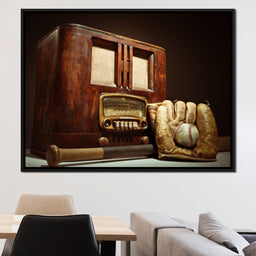 Vintage Baseball - NicheCanvas