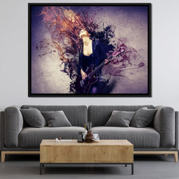 Guitar Splash - NicheCanvas