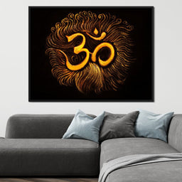 Golden OM - NicheCanvas