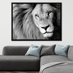 Lion Portrait - NicheCanvas