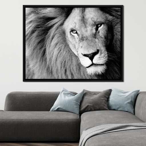 Lion Portrait Canvas Print