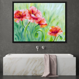 Summer Poppies - NicheCanvas