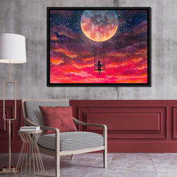 Moon Swing - NicheCanvas