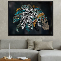 Ornamental Skull - NicheCanvas
