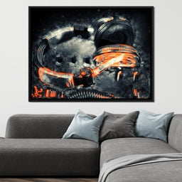 Neon Beats - Johanjjf - NicheCanvas