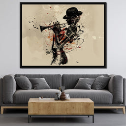 Trumpeter - NicheCanvas