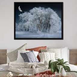 Winter Snow Forest - Johanjjf - NicheCanvas