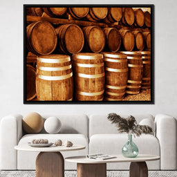 Tequila Barrels - NicheCanvas