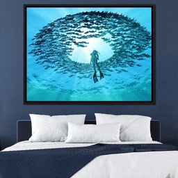 Eye of the Ocean - NicheCanvas