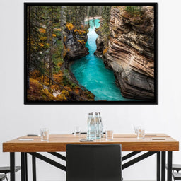 Athabasca Falls - NicheCanvas