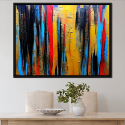 Colorful Contemporary Art 073 - Johanjjf - NicheCanvas