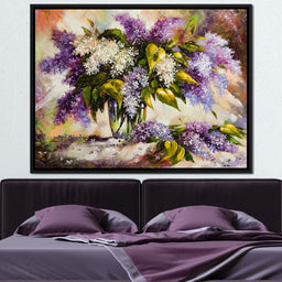 Lilac Bouquet - NicheCanvas
