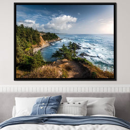 Blue Coast - Lucas Moore - NicheCanvas