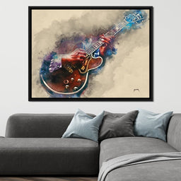 BB King's Guitar - Abraham Szomor - NicheCanvas