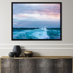 Blue Waves - Lucas Moore - NicheCanvas