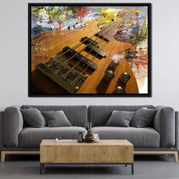 Bass Guitar - NicheCanvas