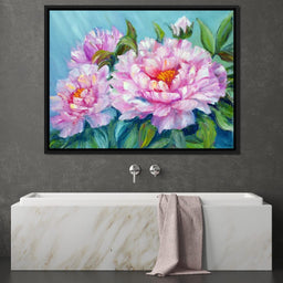 Asian Peonies - NicheCanvas