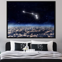 Aries Horoscope Constellation - NicheCanvas