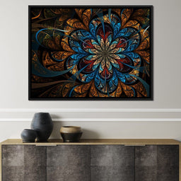 Blue Shadow - NicheCanvas