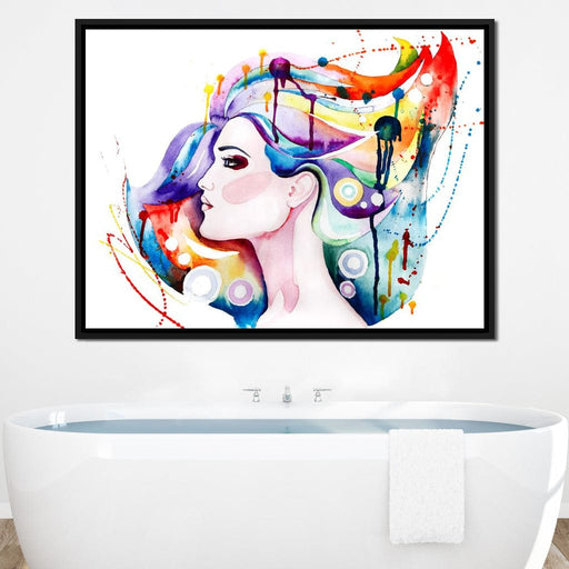 Rosie Portrait Canvas Print