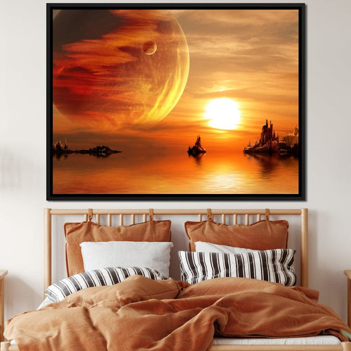 Otherworldly Scenery Canvas Print