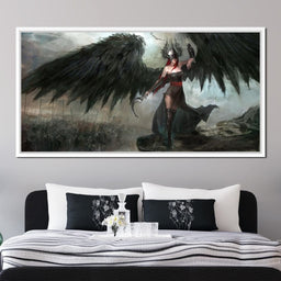 Dark Crow General - NicheCanvas