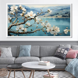 Blooming Almond Tree 1 - Wildrose Creations - NicheCanvas