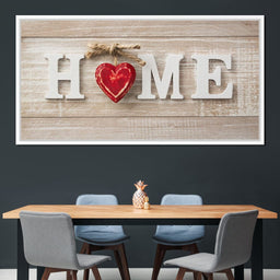 Home Is Where The Heart Is - NicheCanvas