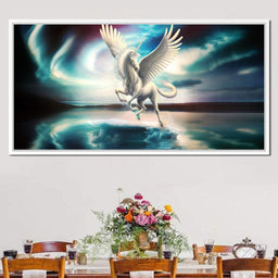 Northern Light Unicorn - NicheCanvas