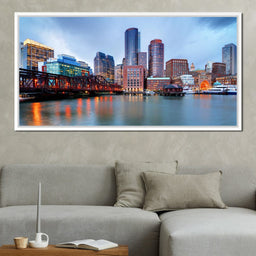 Boston Skyline - NicheCanvas