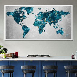 World Map 4 - Mateo - NicheCanvas