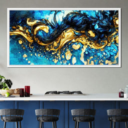 Abstract Ink Illustration - NicheCanvas