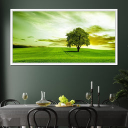 Green Prairie - NicheCanvas