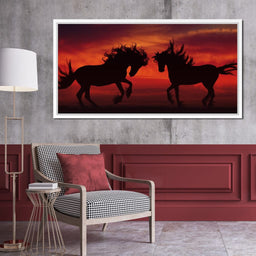 Stallion Sunset - Johanjjf - NicheCanvas