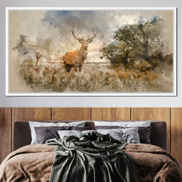 Red Deer - NicheCanvas
