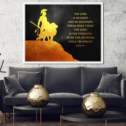 Psalm 27:1 - ABConcepts - NicheCanvas